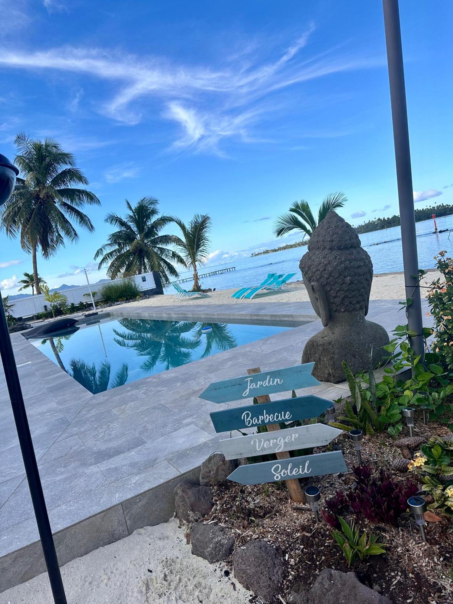 Pension Irivai Appartement Puatou 1 Chambre Bord De Mer Uturoa Bagian luar foto