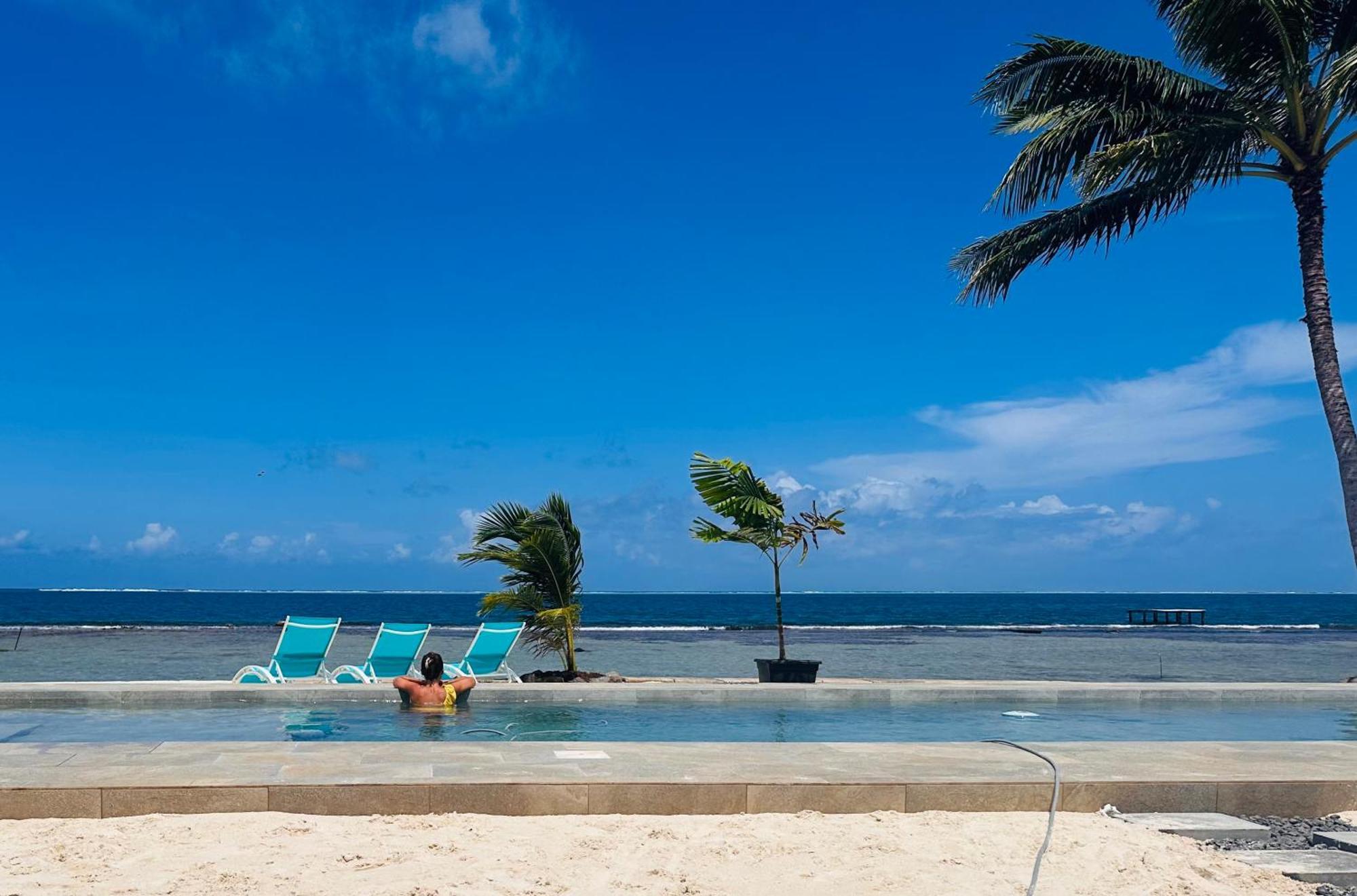 Pension Irivai Appartement Puatou 1 Chambre Bord De Mer Uturoa Bagian luar foto