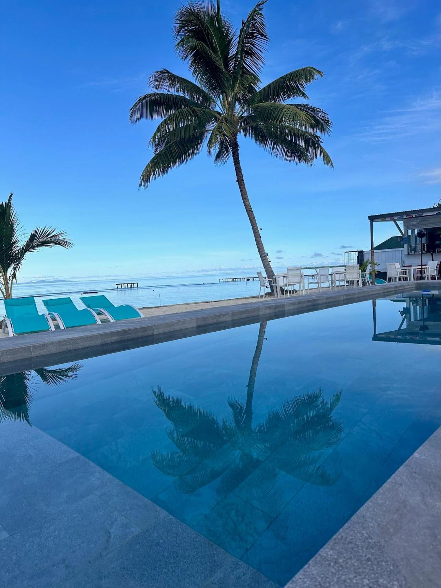 Pension Irivai Appartement Puatou 1 Chambre Bord De Mer Uturoa Bagian luar foto