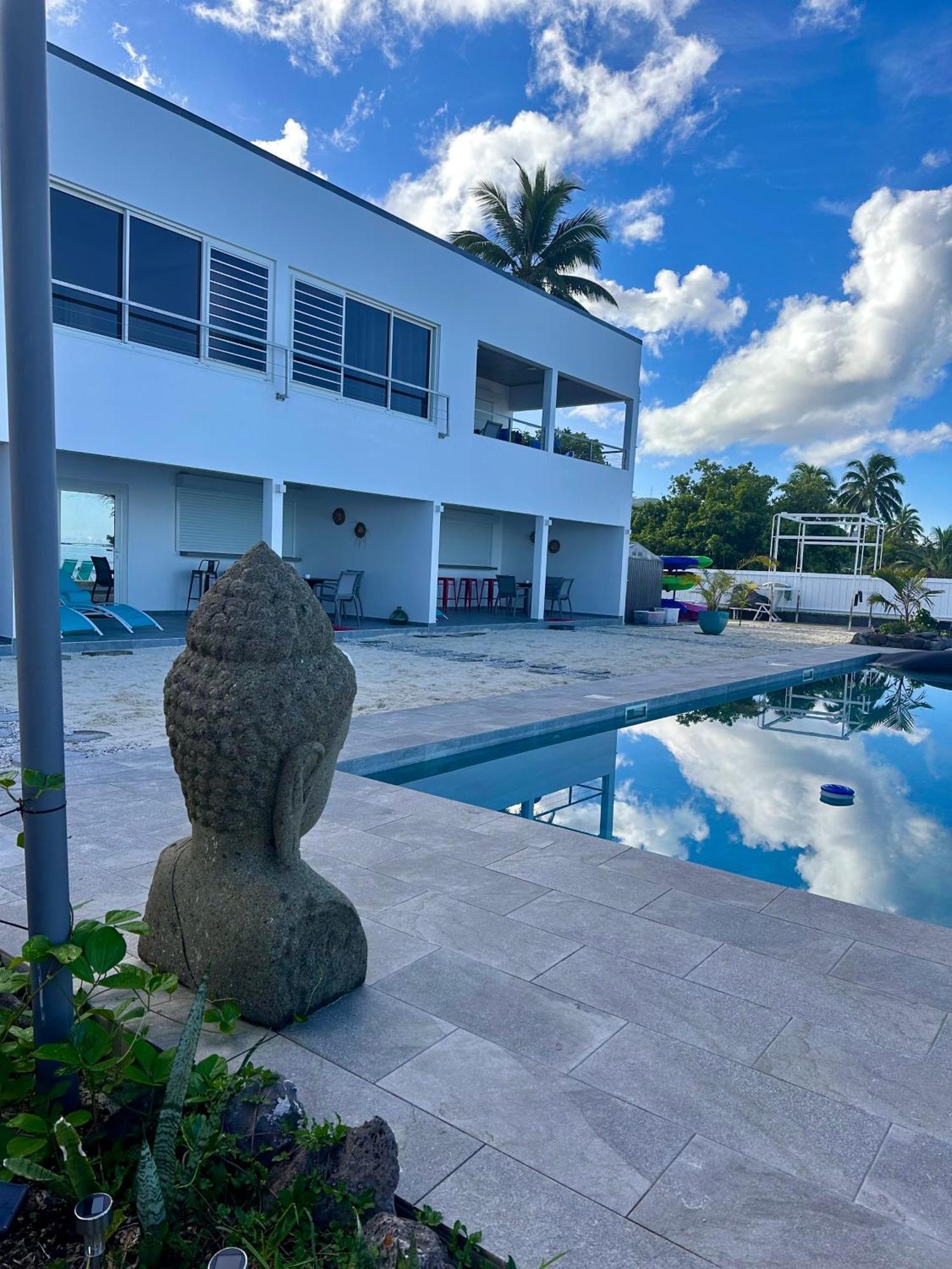 Pension Irivai Appartement Puatou 1 Chambre Bord De Mer Uturoa Bagian luar foto