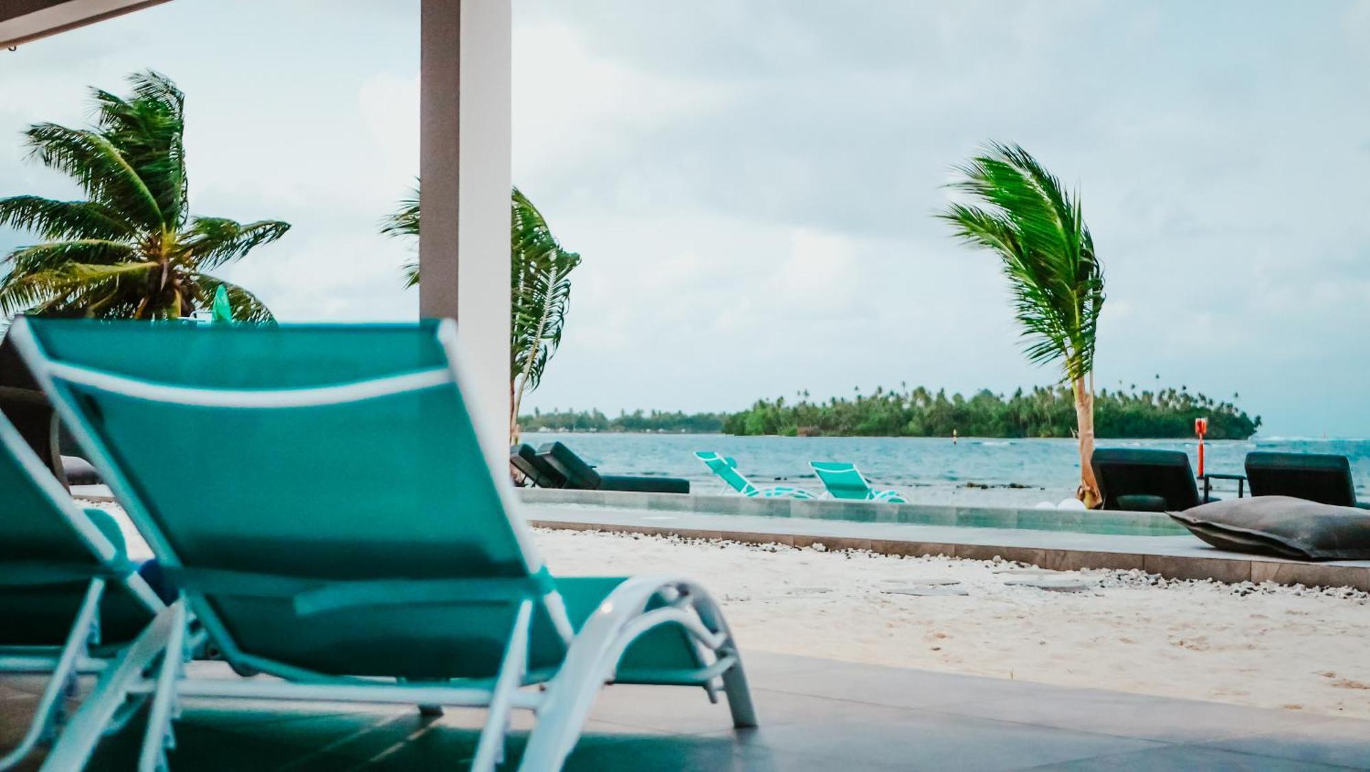 Pension Irivai Appartement Puatou 1 Chambre Bord De Mer Uturoa Bagian luar foto