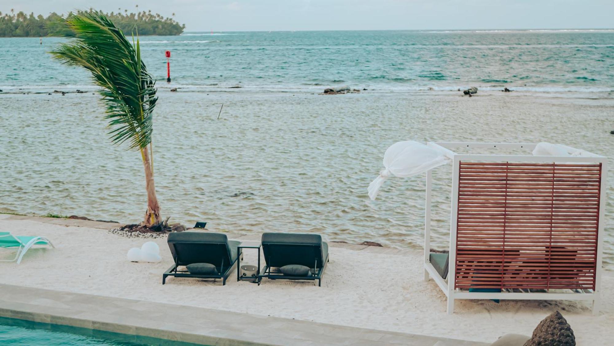 Pension Irivai Appartement Puatou 1 Chambre Bord De Mer Uturoa Bagian luar foto