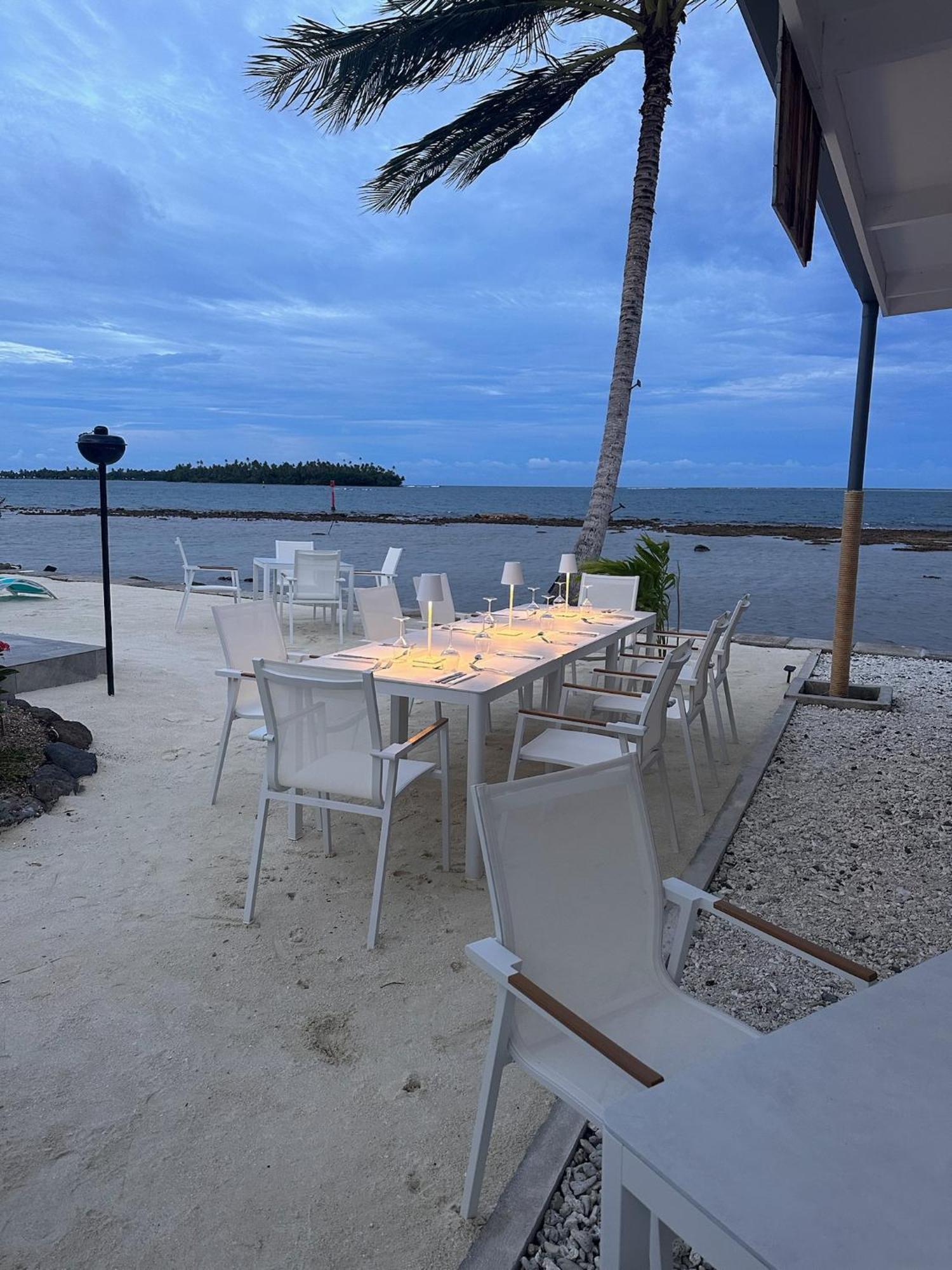 Pension Irivai Appartement Puatou 1 Chambre Bord De Mer Uturoa Bagian luar foto