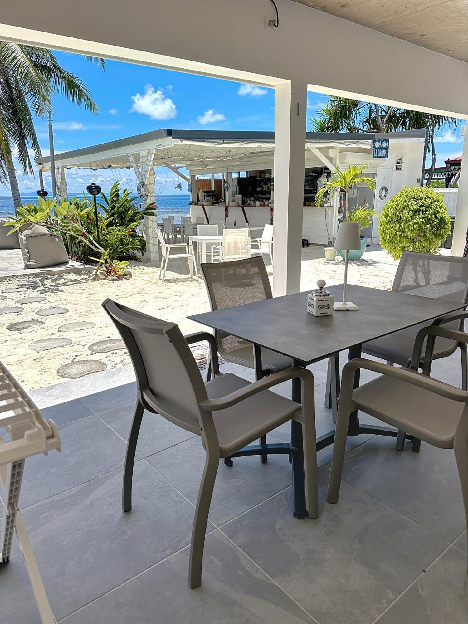 Pension Irivai Appartement Puatou 1 Chambre Bord De Mer Uturoa Bagian luar foto