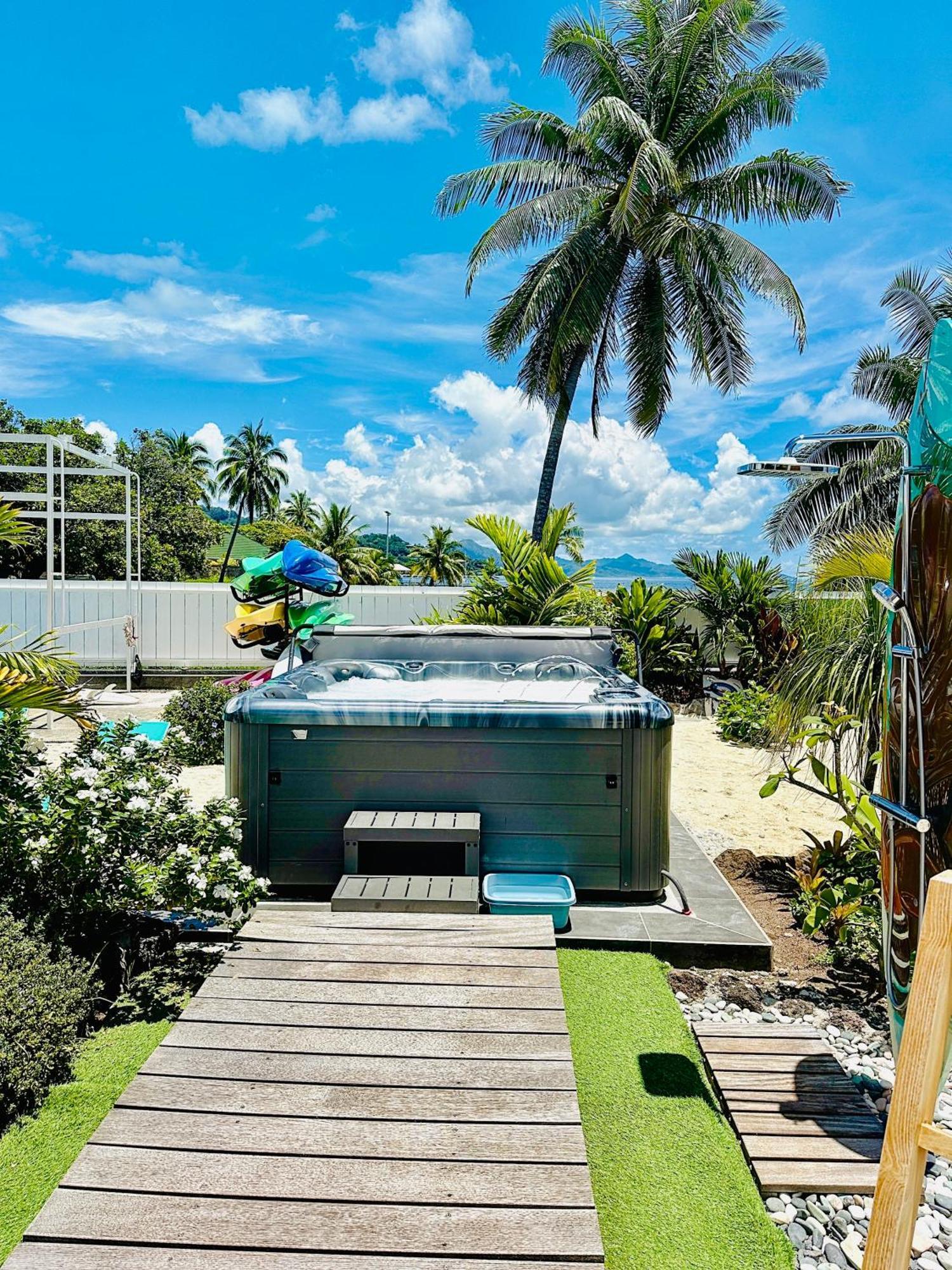 Pension Irivai Appartement Puatou 1 Chambre Bord De Mer Uturoa Bagian luar foto