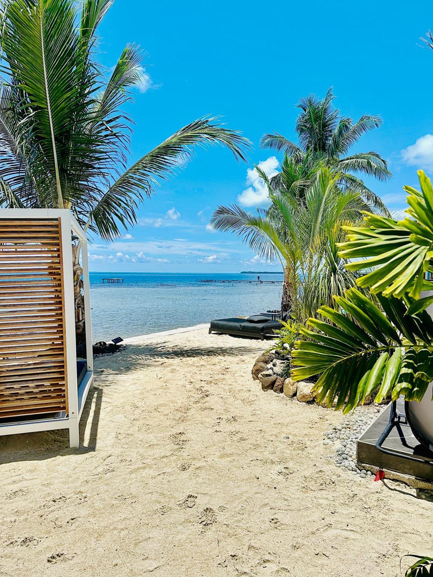 Pension Irivai Appartement Puatou 1 Chambre Bord De Mer Uturoa Bagian luar foto