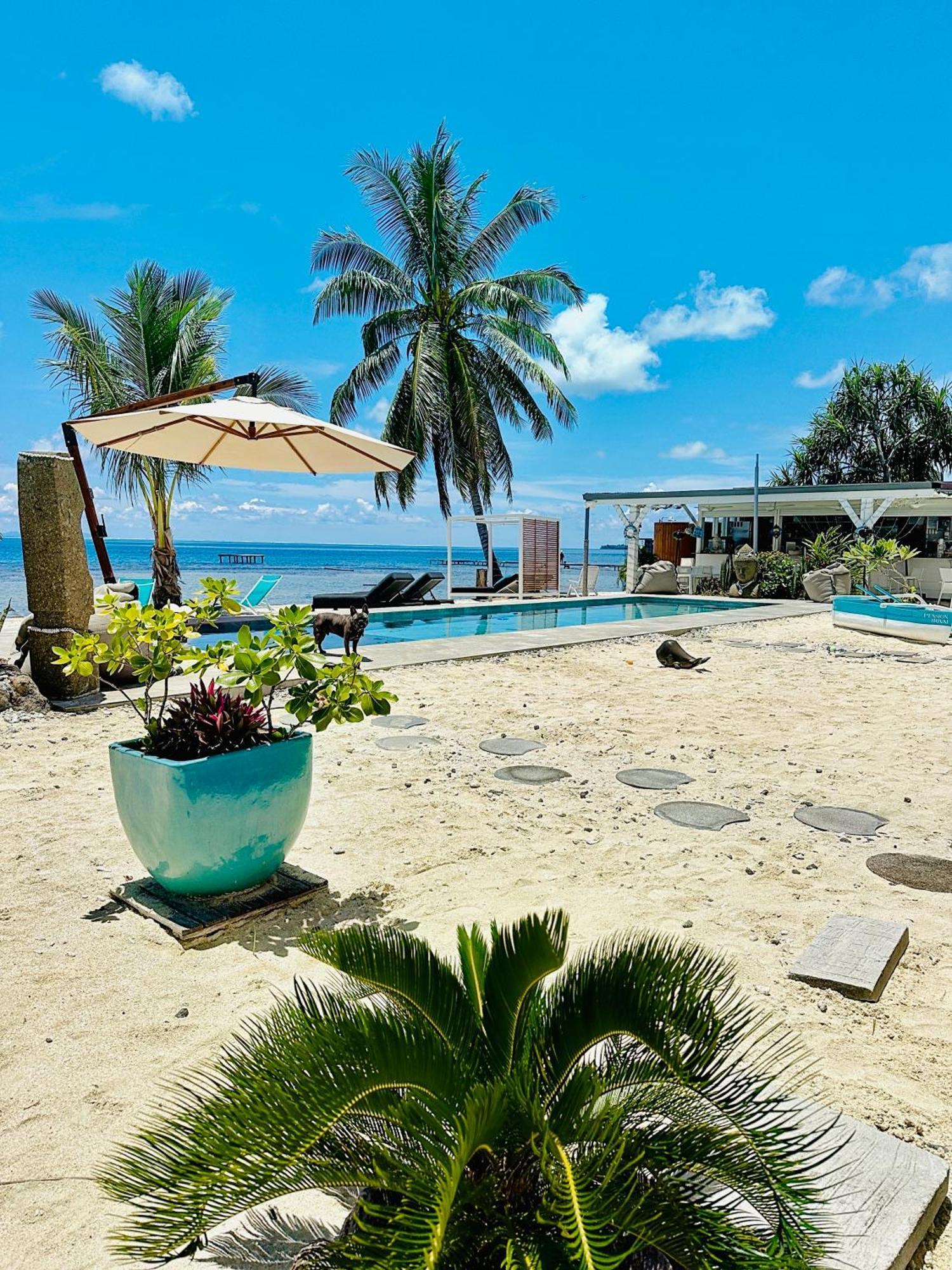 Pension Irivai Appartement Puatou 1 Chambre Bord De Mer Uturoa Bagian luar foto