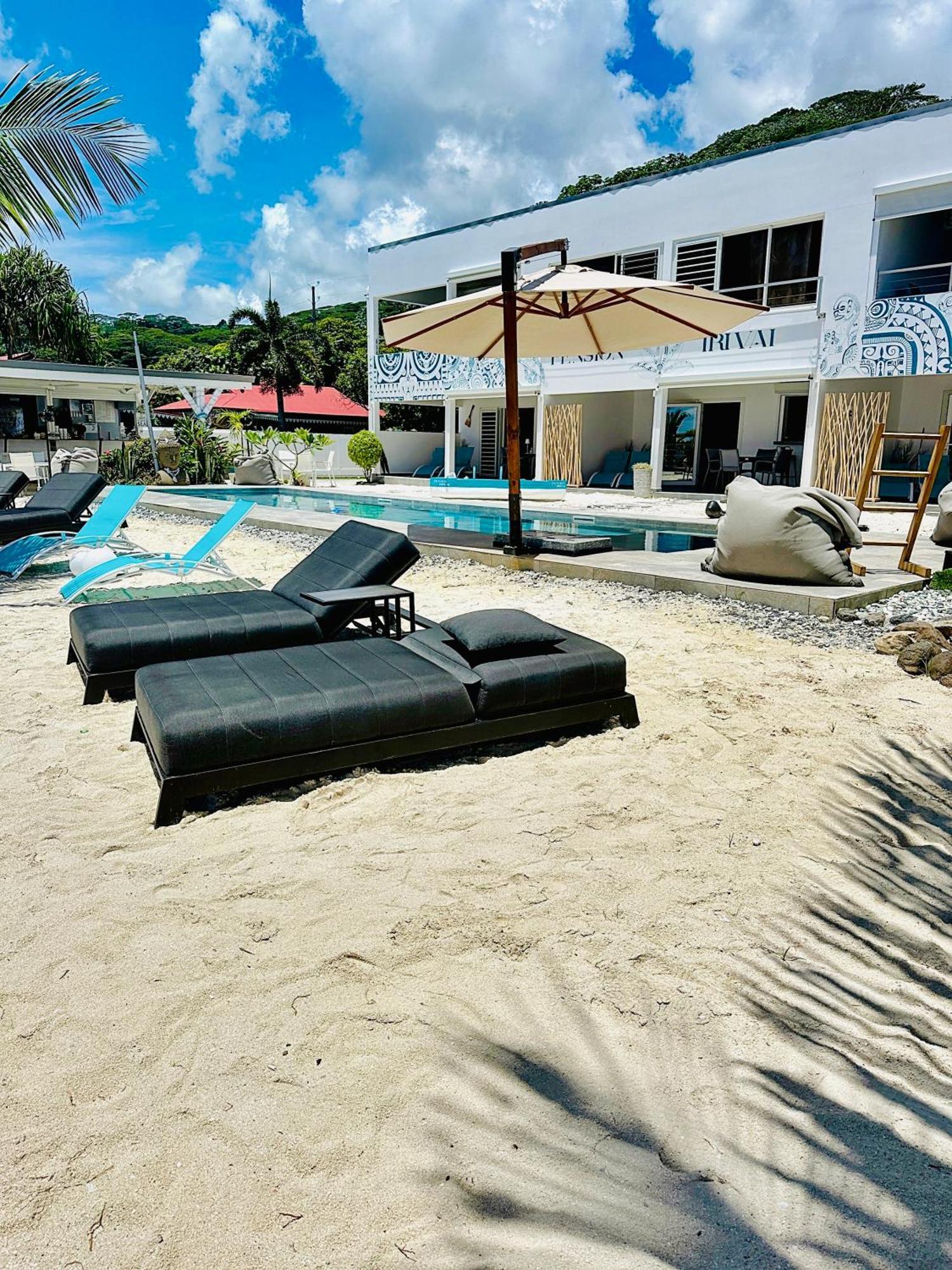 Pension Irivai Appartement Puatou 1 Chambre Bord De Mer Uturoa Bagian luar foto