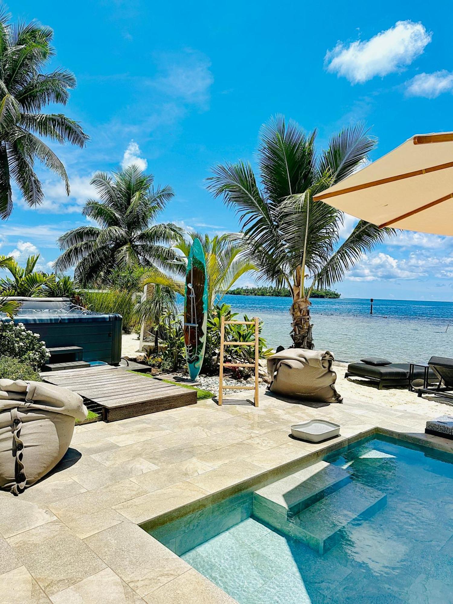 Pension Irivai Appartement Puatou 1 Chambre Bord De Mer Uturoa Bagian luar foto