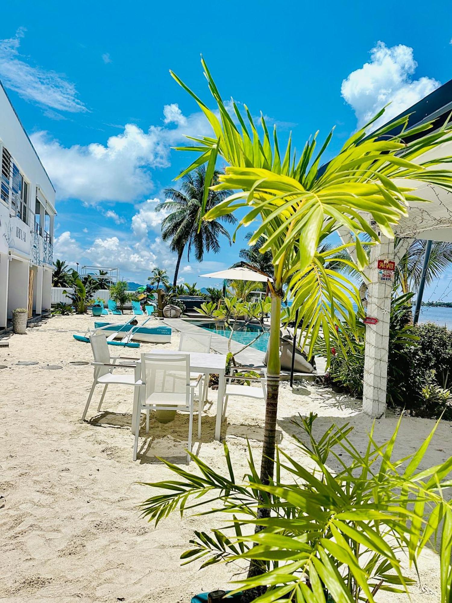Pension Irivai Appartement Puatou 1 Chambre Bord De Mer Uturoa Bagian luar foto
