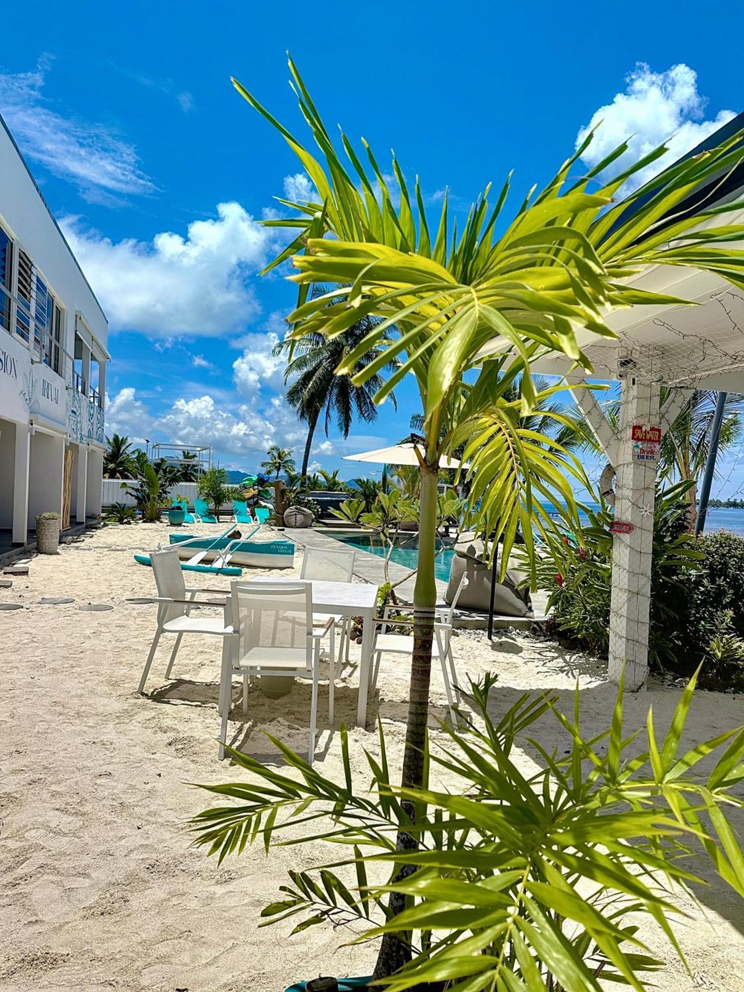 Pension Irivai Appartement Puatou 1 Chambre Bord De Mer Uturoa Bagian luar foto
