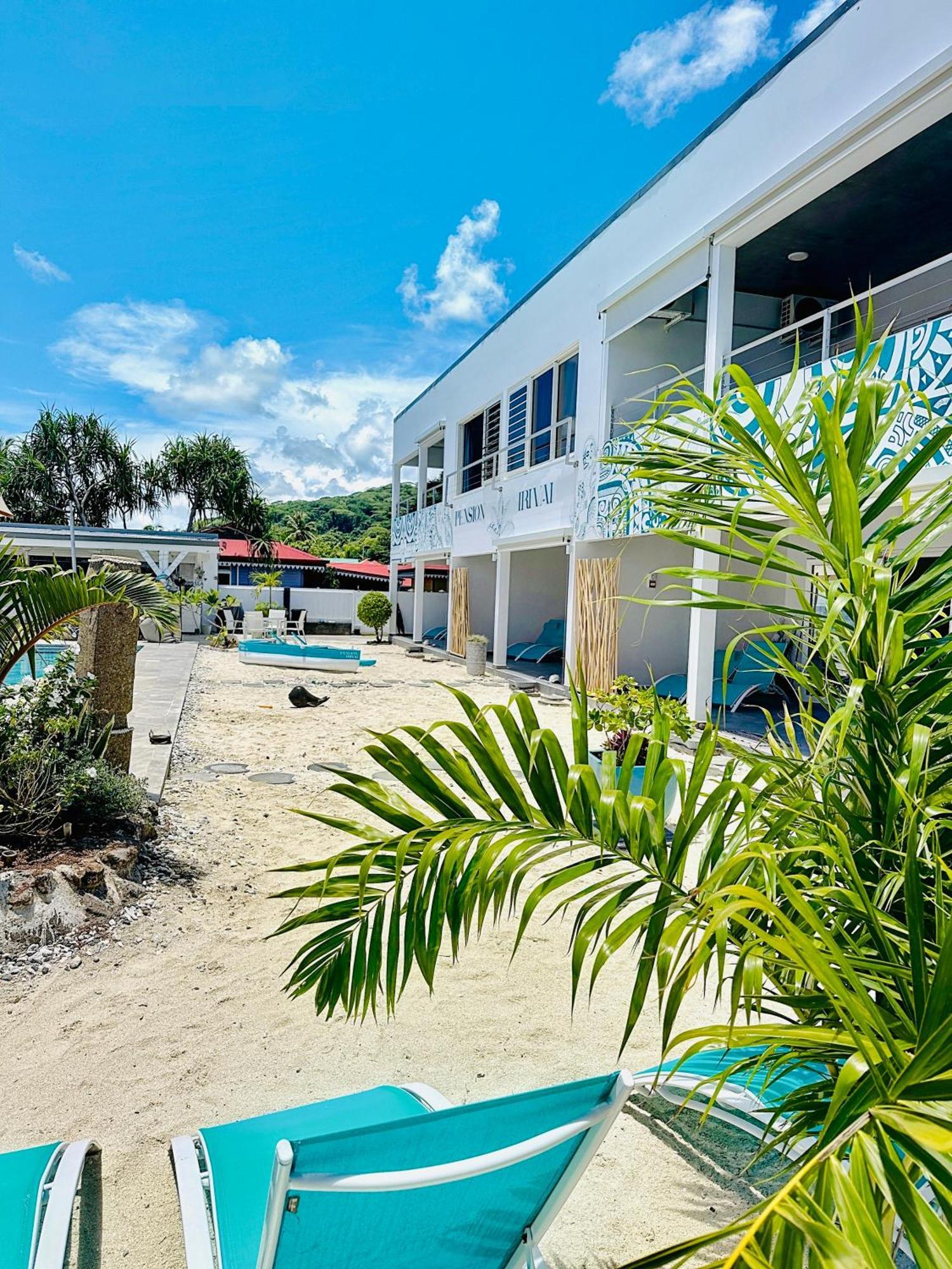 Pension Irivai Appartement Puatou 1 Chambre Bord De Mer Uturoa Bagian luar foto