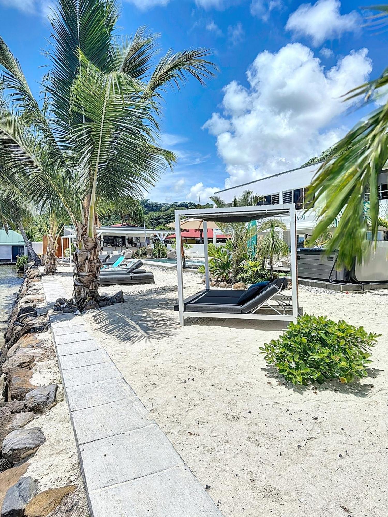 Pension Irivai Appartement Puatou 1 Chambre Bord De Mer Uturoa Bagian luar foto