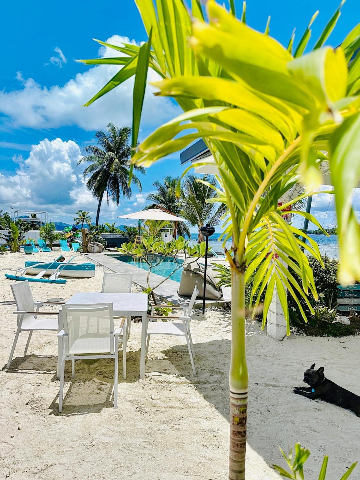 Pension Irivai Appartement Puatou 1 Chambre Bord De Mer Uturoa Bagian luar foto