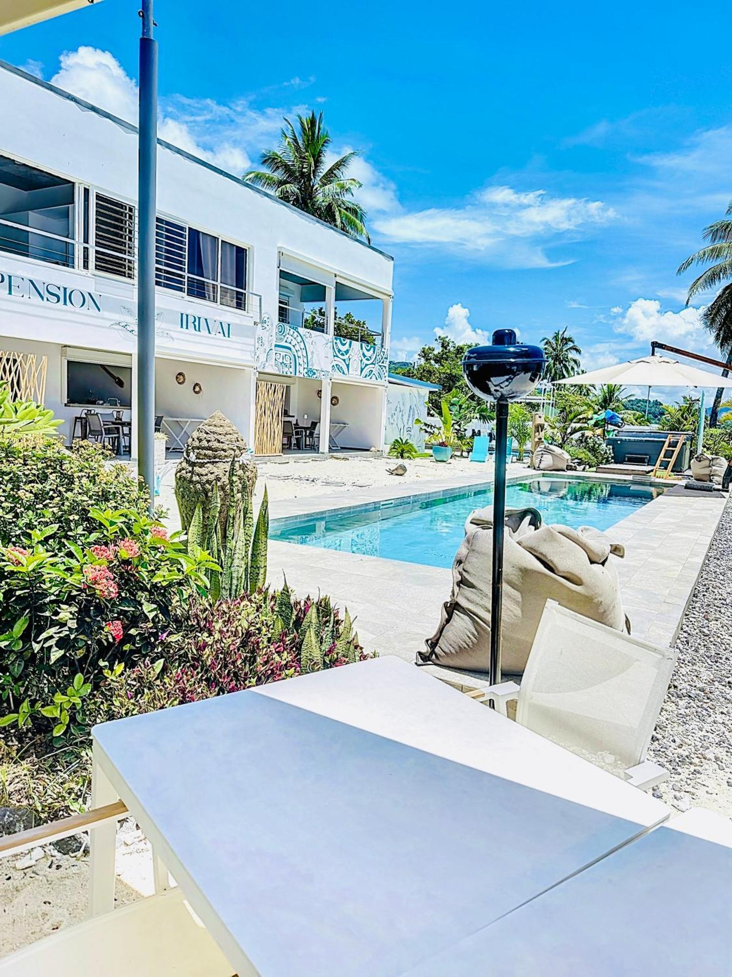 Pension Irivai Appartement Puatou 1 Chambre Bord De Mer Uturoa Bagian luar foto