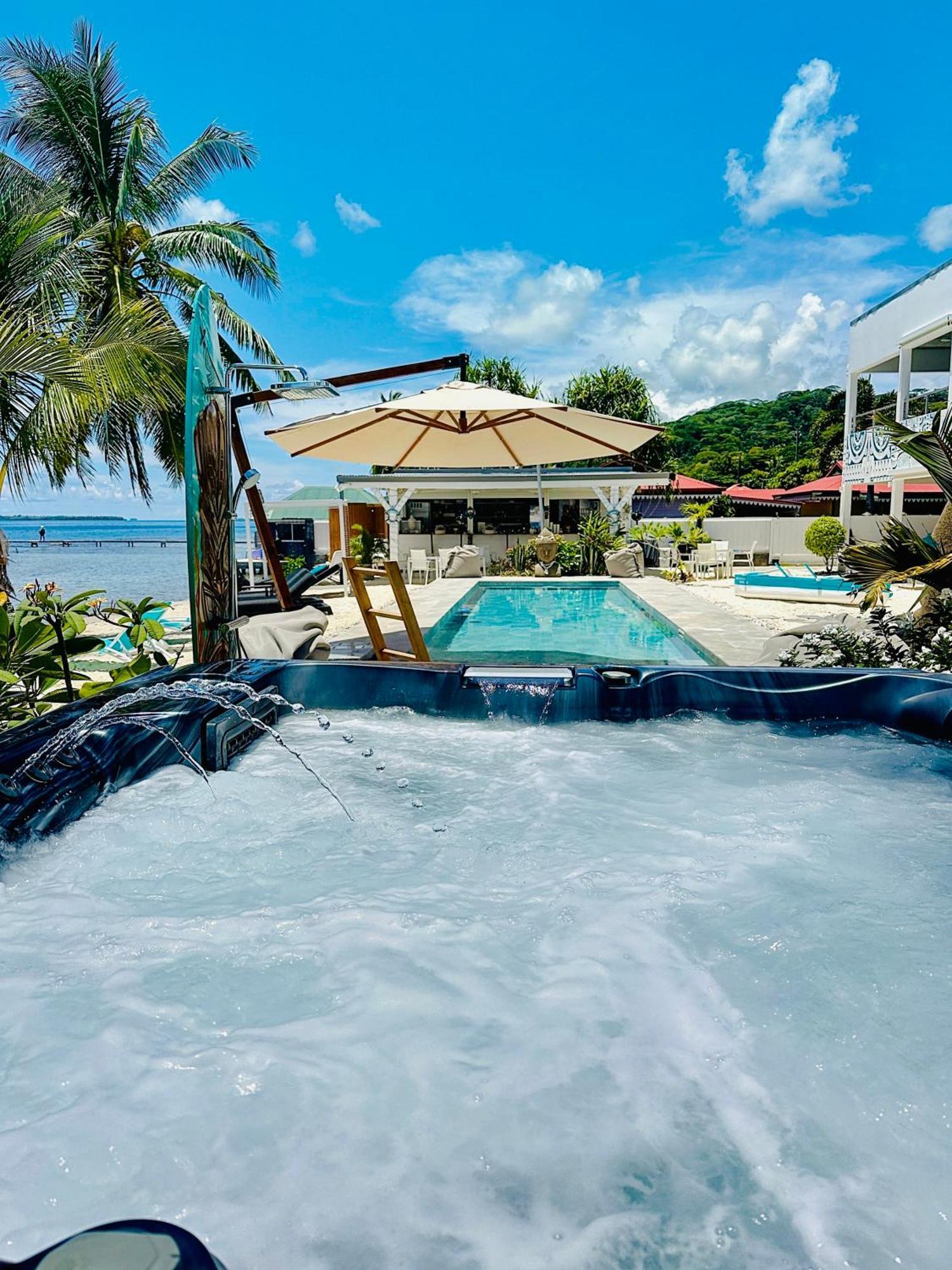 Pension Irivai Appartement Puatou 1 Chambre Bord De Mer Uturoa Bagian luar foto